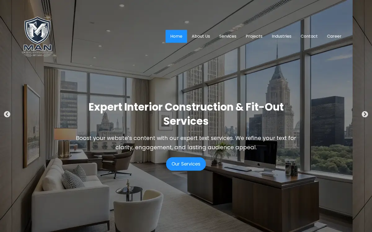 mangcllc.ae website designed by Imperium Global Media